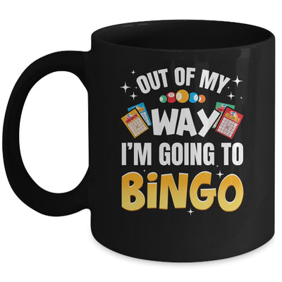 I'm Going To Bingo Design For Men Women Casino Player Bingo Mug | teecentury