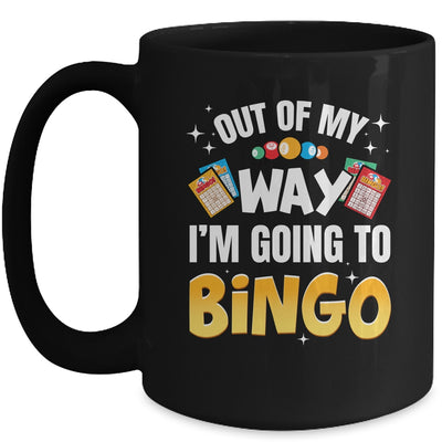 I'm Going To Bingo Design For Men Women Casino Player Bingo Mug | teecentury