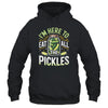 I'm Here To Eat All The Pickles Funny Pickle Jar Lovers Shirt & Tank Top | teecentury