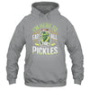 I'm Here To Eat All The Pickles Funny Pickle Jar Lovers Shirt & Tank Top | teecentury
