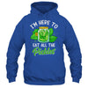 I'm Here To Eat All The Pickles Pickle Cucumber Vegetarian Shirt & Tank Top | teecentury