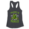 I'm Here To Eat All The Pickles Pickle Jar Pickles Funny Women Shirt & Tank Top | teecentury