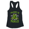 I'm Here To Eat All The Pickles Pickle Jar Pickles Funny Women Shirt & Tank Top | teecentury