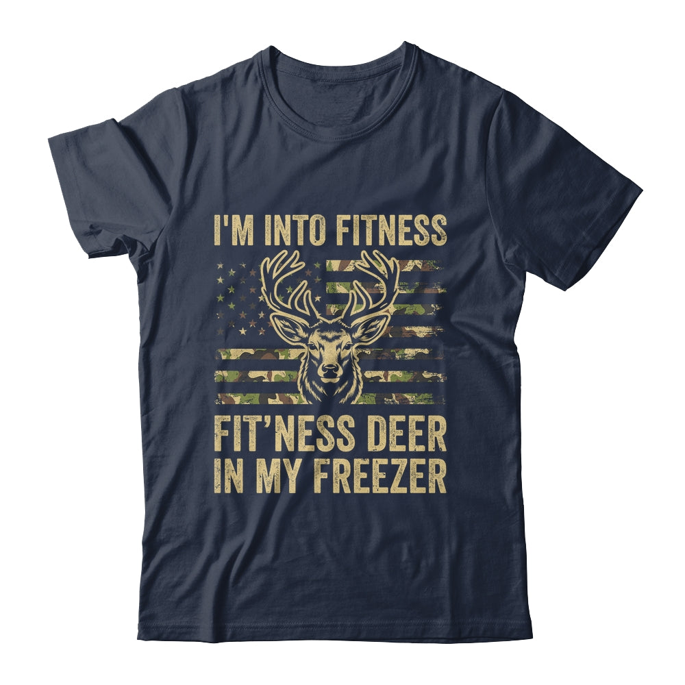 I'm Into Fitness Fit'ness Deer Freezer Men Women Funny Shirt & Hoodie | teecentury