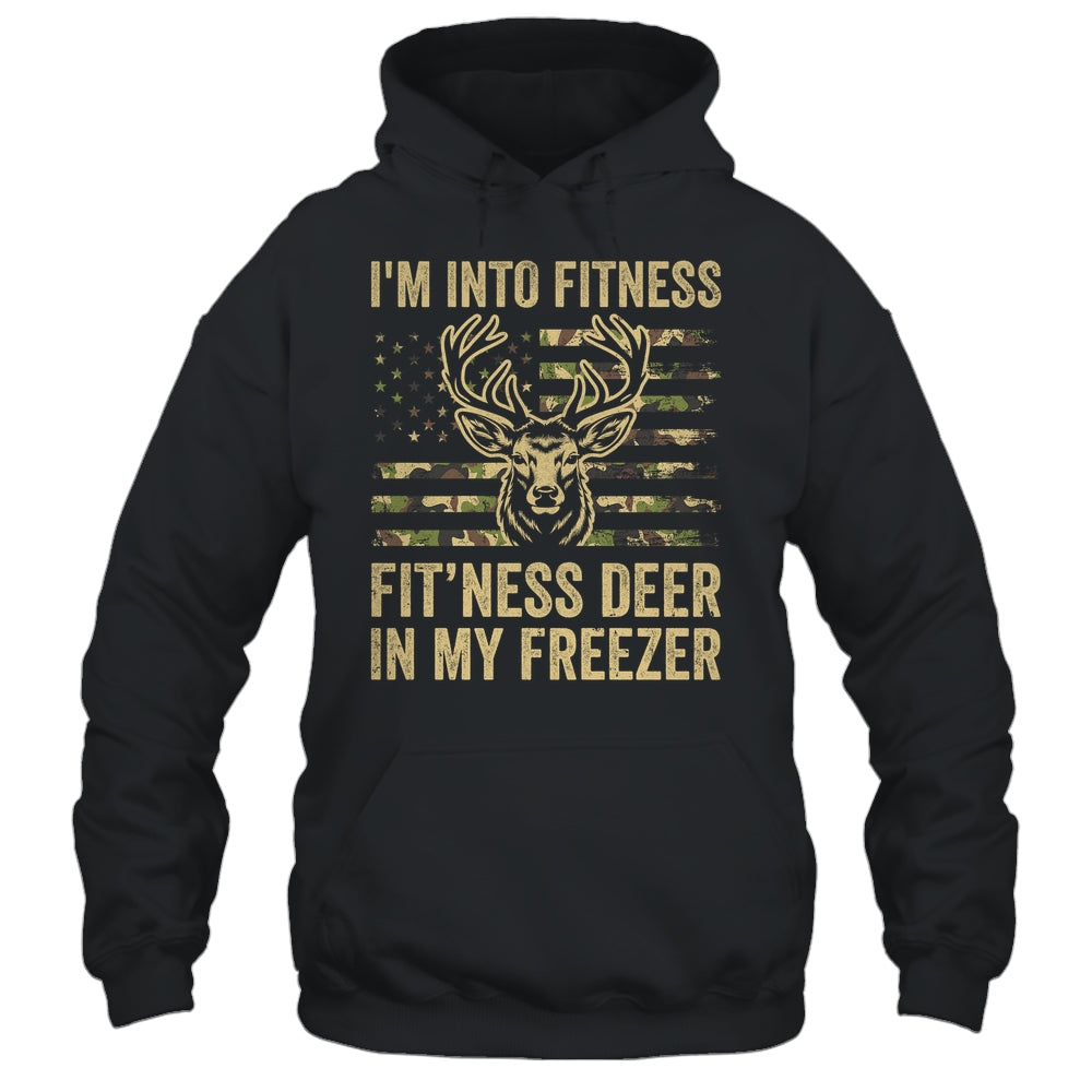 I'm Into Fitness Fit'ness Deer Freezer Men Women Funny Shirt & Hoodie | teecentury
