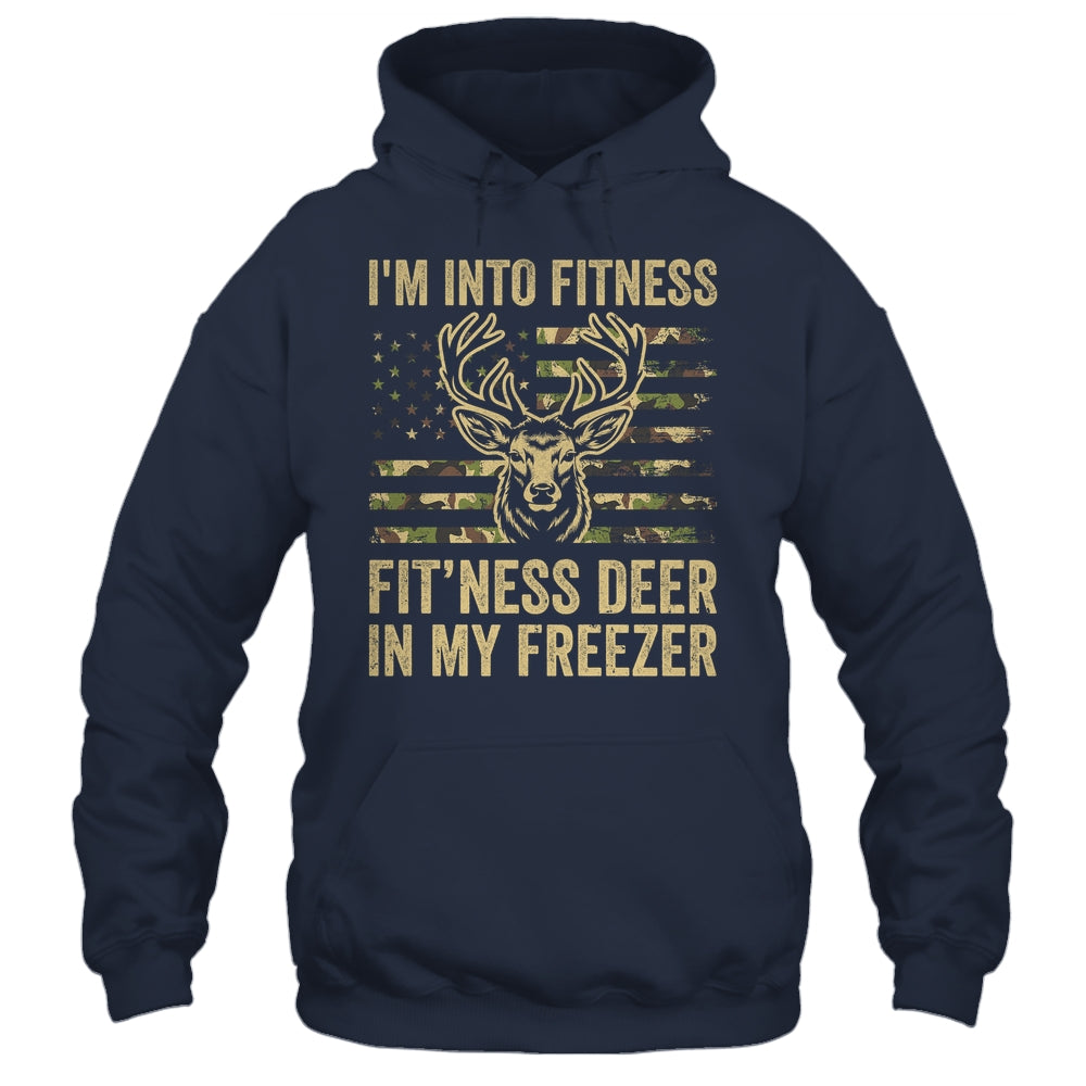 I'm Into Fitness Fit'ness Deer Freezer Men Women Funny Shirt & Hoodie | teecentury
