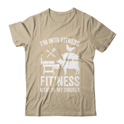 I'm Into Fitness Funny BBQ Meat Smoking Art For Men Women Shirt & Hoodie | teecentury