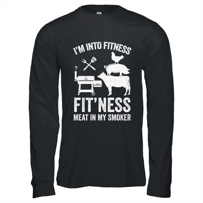I'm Into Fitness Funny BBQ Meat Smoking Art For Men Women Shirt & Hoodie | teecentury