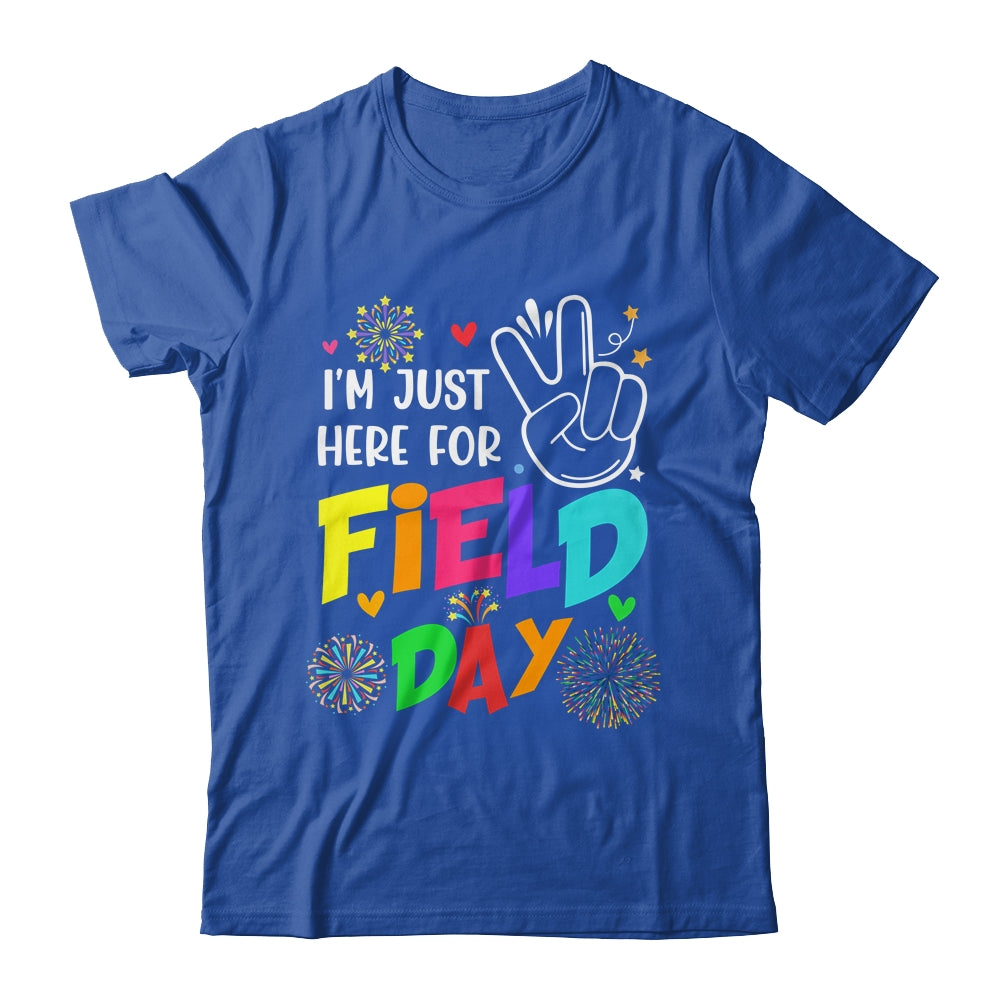 I'm Just Here For Field Day 2023 Last Day School Shirt & Hoodie | teecentury