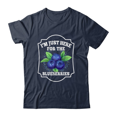 I'm Just Here For The Blueberries Lover Farmer Plant Funny Shirt & Tank Top | teecentury
