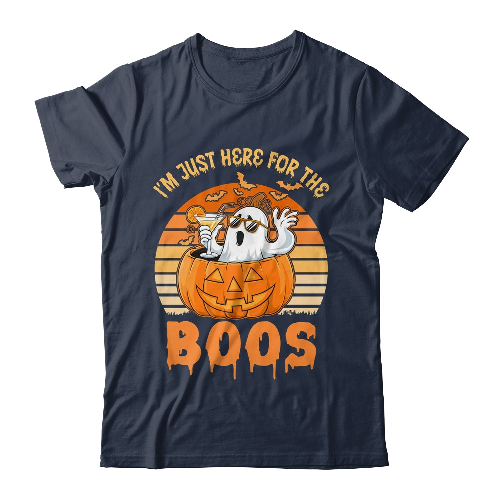 I'm Just Here For The Boos Ghost Funny Men Women Halloween Shirt & Hoodie | teecentury