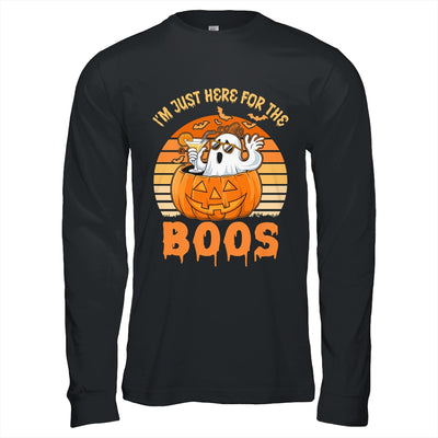 I'm Just Here For The Boos Ghost Funny Men Women Halloween Shirt & Hoodie | teecentury