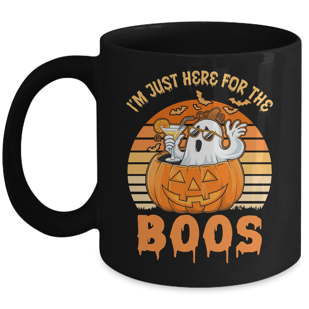 I'm Just Here For The Boos Ghost Funny Men Women Halloween Mug | teecentury