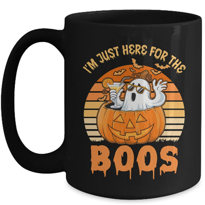 I'm Just Here For The Boos Ghost Funny Men Women Halloween Mug | teecentury