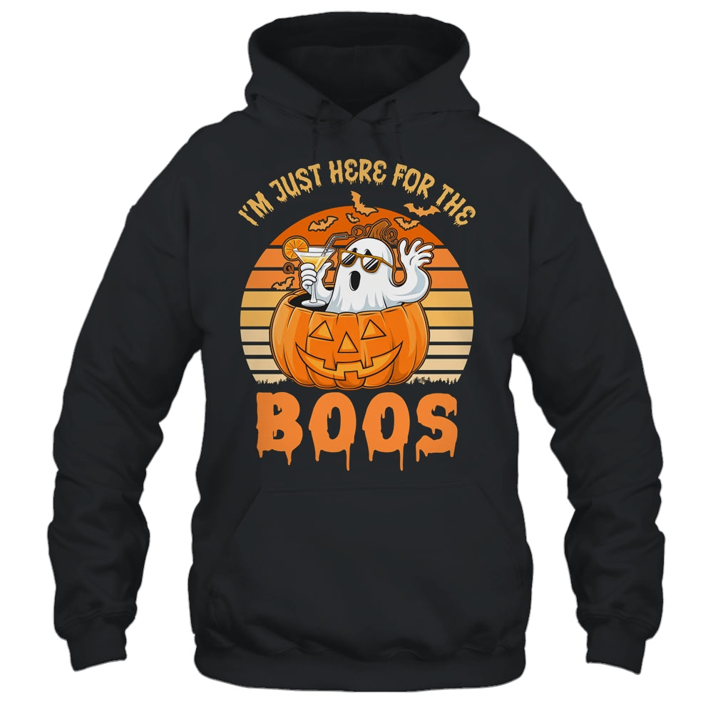 I'm Just Here For The Boos Ghost Funny Men Women Halloween Shirt & Hoodie | teecentury