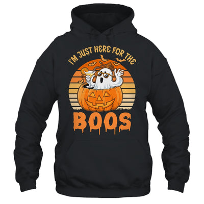 I'm Just Here For The Boos Ghost Funny Men Women Halloween Shirt & Hoodie | teecentury