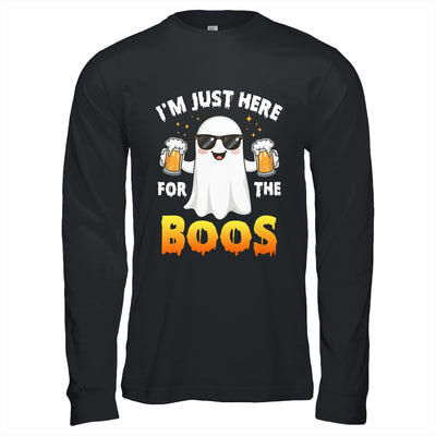 I'm Just Here For The Boos Halloween Party Women Ghost Cute Shirt & Hoodie | teecentury