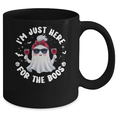 I'm Just Here For The Boos Halloween Women Ghost Cute Mug | teecentury