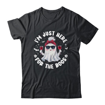 I'm Just Here For The Boos Halloween Women Ghost Cute Shirt & Sweatshirt | teecentury