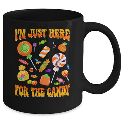 I'm Just Here For The Candy Funny Halloween Mug | teecentury