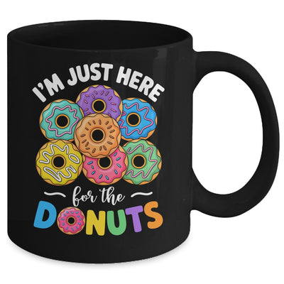 I'm Just Here For The Donuts Lover Funny Humor Donut Day Mug | teecentury