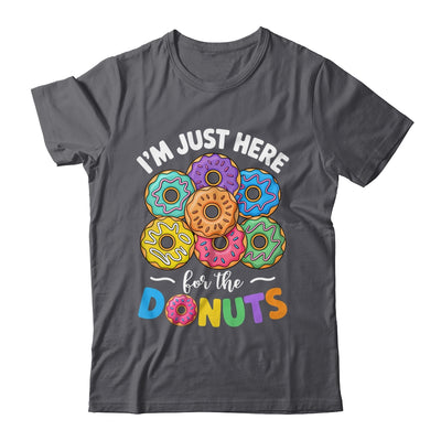 I'm Just Here For The Donuts Lover Funny Humor Donut Day Shirt & Tank Top | teecentury