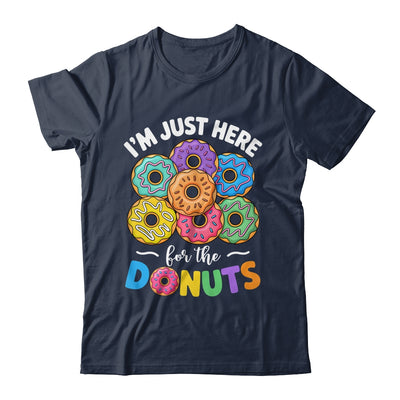 I'm Just Here For The Donuts Lover Funny Humor Donut Day Shirt & Tank Top | teecentury
