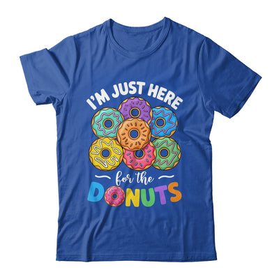 I'm Just Here For The Donuts Lover Funny Humor Donut Day Shirt & Tank Top | teecentury