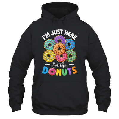 I'm Just Here For The Donuts Lover Funny Humor Donut Day Shirt & Tank Top | teecentury