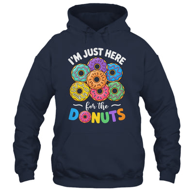 I'm Just Here For The Donuts Lover Funny Humor Donut Day Shirt & Tank Top | teecentury