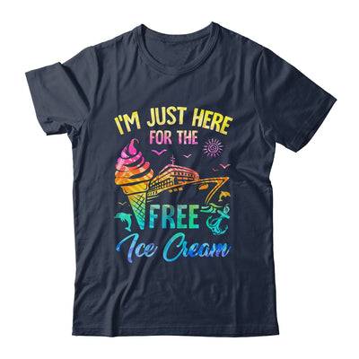 I'm Just Here For The Free Ice Cream Family Cruise Trip 2024 Shirt & Tank Top | teecentury