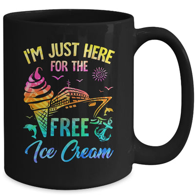 I'm Just Here For The Free Ice Cream Family Cruise Trip 2024 Mug | teecentury