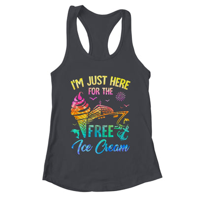 I'm Just Here For The Free Ice Cream Family Cruise Trip 2024 Shirt & Tank Top | teecentury
