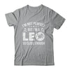 I'm Not Perfect But I'm A Leo Funny Horoscope Zodiac Sign Shirt & Hoodie | teecentury