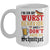 I'm On My Wurst Behavior I Dont Give A Schnitzel Oktoberfest Mug | teecentury