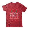 I'm Peace I Come In Peace Matching Ugly Christmas Shirt & Sweatshirt | teecentury