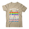 I'm Proud Of You Free Aunt Hugs LGBT LGBTQ Gay Pride Shirt & Tank Top | teecentury