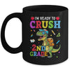 I'm Ready To Crush 2nd Grade Dinosaur Back To School Boy Kid Mug | teecentury