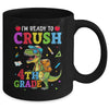 I'm Ready To Crush 4th Grade Dinosaur Back To School Boy Kid Mug | teecentury
