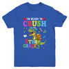 I'm Ready To Crush 5th Grade Dinosaur Back To School Boy Kid Youth Shirt | teecentury
