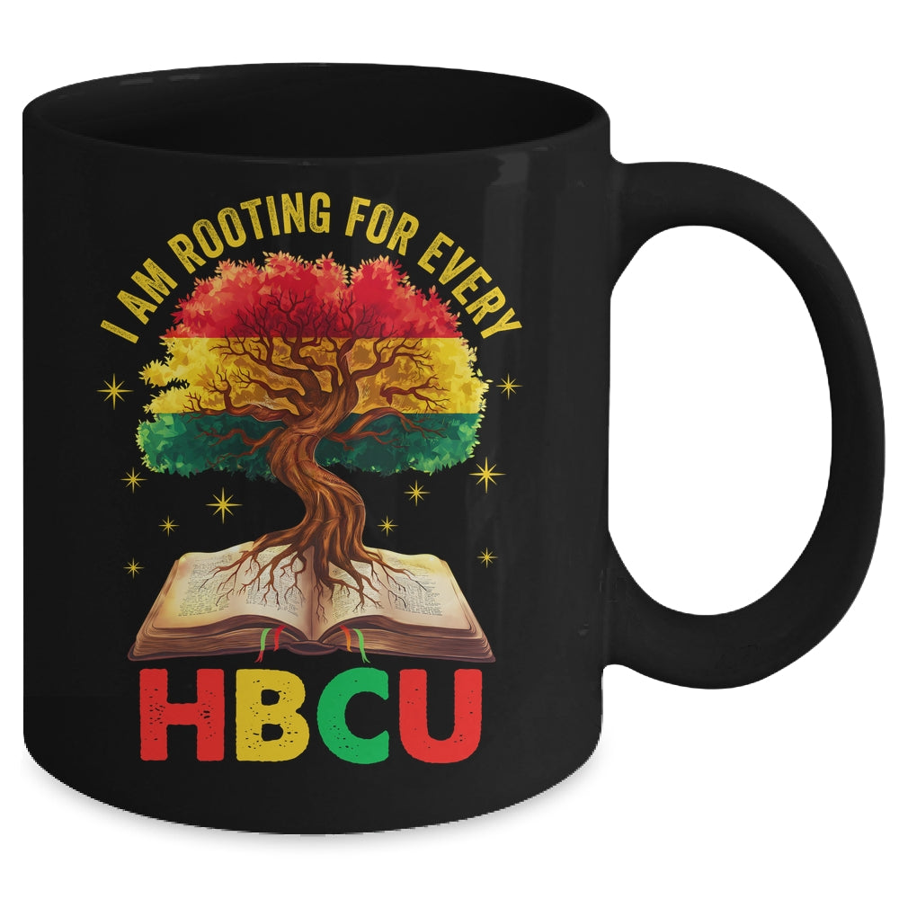 I'm Rooting For Every HBCU Black Educated Black History Mug | teecentury