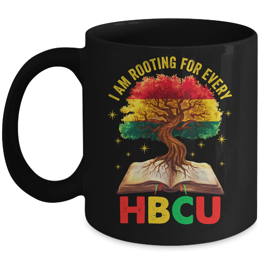 I'm Rooting For Every HBCU Black Educated Black History Mug | teecentury