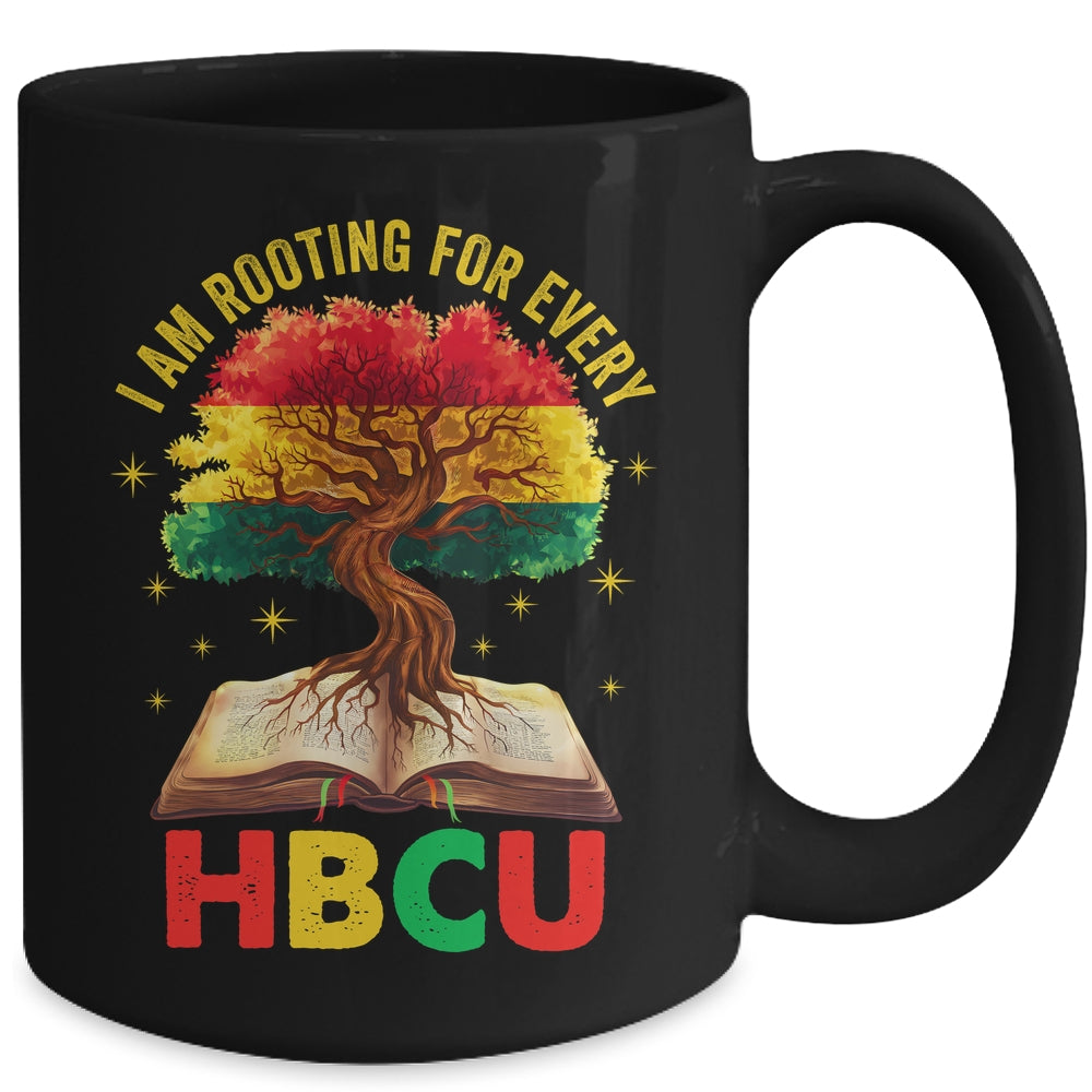 I'm Rooting For Every HBCU Black Educated Black History Mug | teecentury