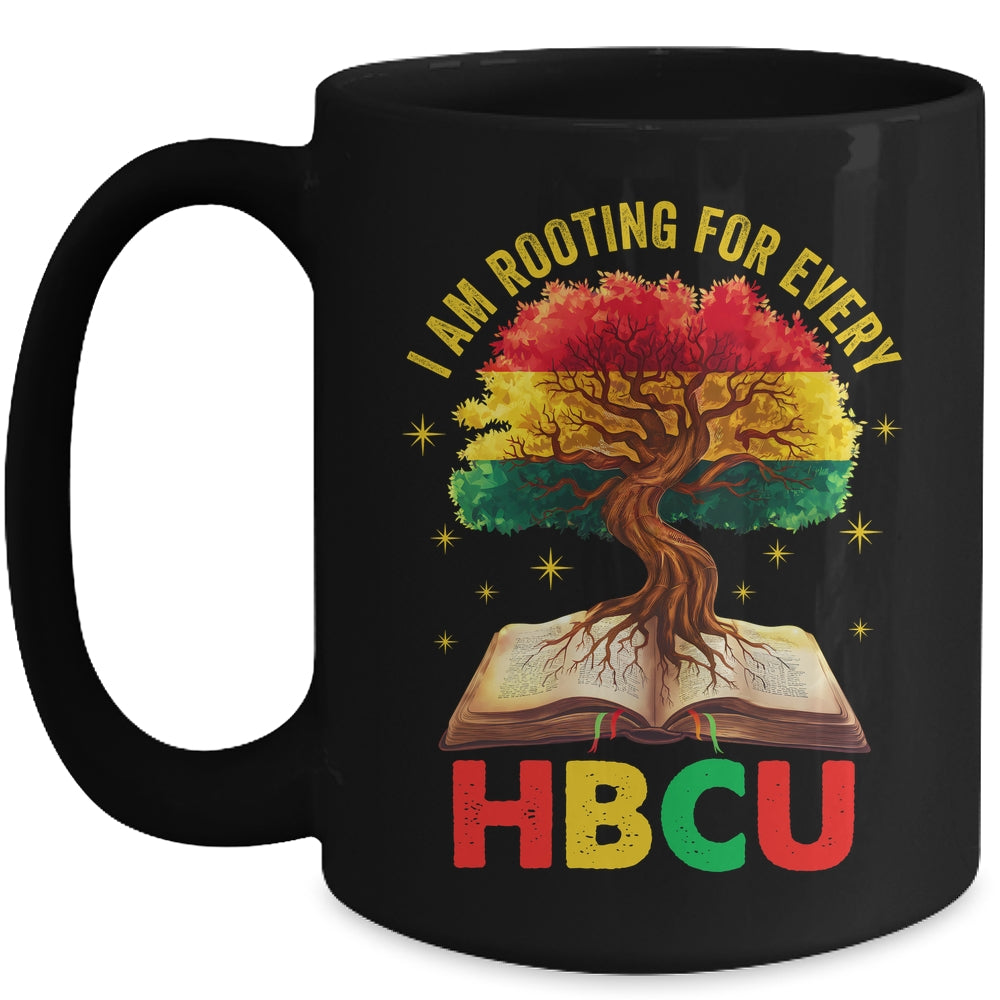 I'm Rooting For Every HBCU Black Educated Black History Mug | teecentury