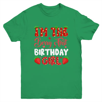 I'm The Berry First Birthday Of Girl Sweet Strawberry Youth Shirt | teecentury