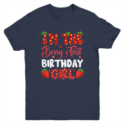 I'm The Berry First Birthday Of Girl Sweet Strawberry Youth Shirt | teecentury