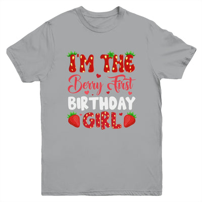 I'm The Berry First Birthday Of Girl Sweet Strawberry Youth Shirt | teecentury