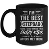 I'm The Best Stepdad Cause I Still Wanted These Crazy Kids Mug | teecentury