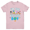 I'm The Birthday Boy Astronaut Family Space Planets Youth Shirt | teecentury