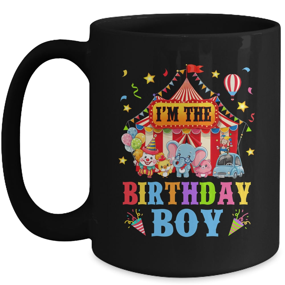 I'm The Birthday Boy Circus Carnival Family Party 1st Bday Mug | teecentury